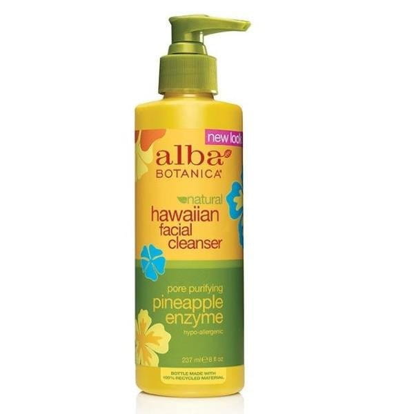 Alba Botanica Hawajski żel do mycia twarzy - Enzymatyczny Ananas