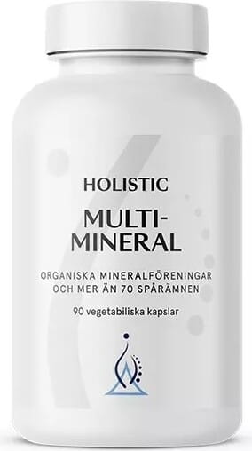 HOLISTIC SWEDEN AB Zestaw minerałów MultiMineral 90 kapsułek Holistic