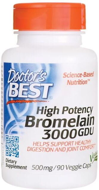 Doctor's Best Bromelaina 90 kapsułek