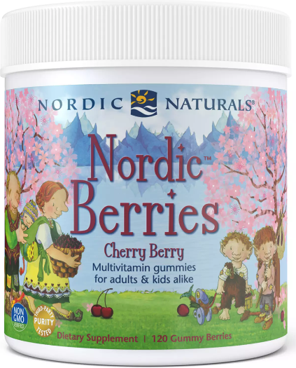 Nordic Naturals Nordic Berries 120 żelków Nordic Naturals