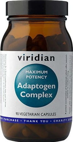 VIRIDIAN Kompleks adaptogenów Maximum potency adaptogen complex 90 kapsułek Viridian