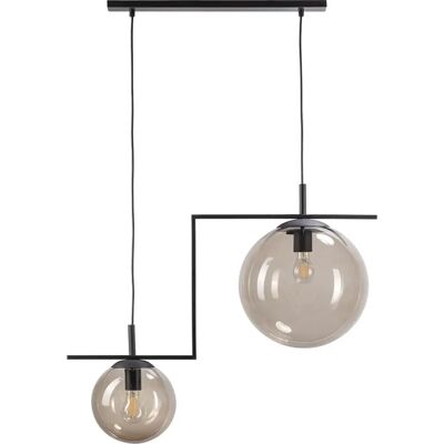 Vox Lampa wisząca Zac 2 klosz dymiony Vox Lampa wisząca Zac 2 klosz dymiony