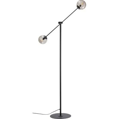 Vox Lampa podłogowa Ohio klosz dymiony Vox Lampa podłogowa Ohio klosz dymiony