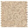 Dunin Mozaika Allumi Gold Hexagon 14 30x30 Dunin