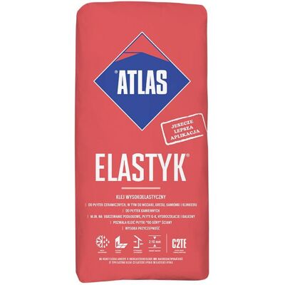 Atlas Klej Elastyczny 25 Kg C2TE Atlas Atlas Klej Elastyczny 25 Kg C2TE Atlas