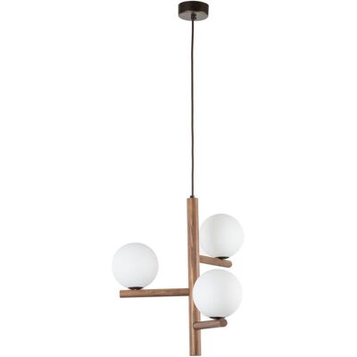 TK Lighting ESTERA WOOD ORZECH LAMPA WISZACA 3 TK Lighting ESTERA WOOD ORZECH LAMPA WISZACA 3