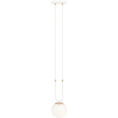 EMIBIG Lampa wisząca GLAM nowoczesna biała E14 10W LED EMIBIG Lampa wisząca GLAM nowoczesna biała E14 10W LED