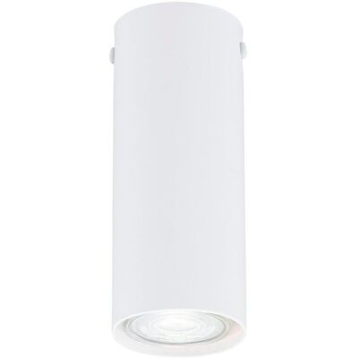 EMIBIG Lampa sufitowa TECNO nowoczesna biała GU10 10W LED EMIBIG Lampa sufitowa TECNO nowoczesna biała GU10 10W LED