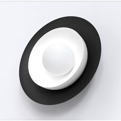 EMIBIG Kinkiet POPPI skandynawski czarny G9 8W LED EMIBIG Kinkiet POPPI skandynawski czarny G9 8W LED