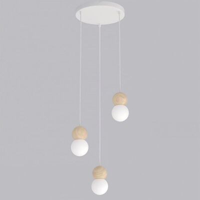 EMIBIG Lampa wisząca LOOP nowoczesna biała G9 8W LED EMIBIG Lampa wisząca LOOP nowoczesna biała G9 8W LED