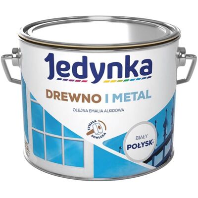 Jedynka Farba Drewno I Metal Biały 2,5L Jedynka-Tikkurila Jedynka Farba Drewno I Metal Biały 2,5L Jedynka-Tikkurila