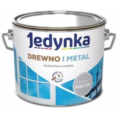 Jedynka Farba Drewno I Metal Popielaty 10L Jedynka-Tikkurila Jedynka Farba Drewno I Metal Popielaty 10L Jedynka-Tikkurila