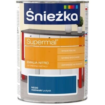 Śnieżka Emalia Nitro Niebieski 0,8 L Śnieżka Śnieżka Emalia Nitro Niebieski 0,8 L Śnieżka