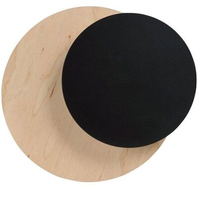EMIBIG Kinkiet CIRCLE skandynawski czarny G9 8W LED EMIBIG Kinkiet CIRCLE skandynawski czarny G9 8W LED