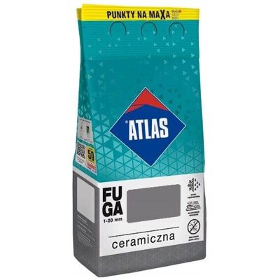 Atlas Fuga Ceramiczna 5 Kg 136 Srebrny Atlas Atlas Fuga Ceramiczna 5 Kg 136 Srebrny Atlas