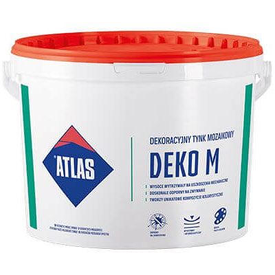 Atlas Baza Tynku Mozaikowego BTM Deko M 25 kg Atlas Atlas Baza Tynku Mozaikowego BTM Deko M 25 kg Atlas