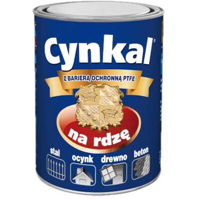 Malexim Farba Do Metalu Cynkal Biały 2,5L Malexim Malexim Farba Do Metalu Cynkal Biały 2,5L Malexim
