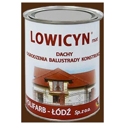 Polifarb Łódź Farba Lowicyn Brązowy 5L RAL 8016 Polifarb Łódź Polifarb Łódź Farba Lowicyn Brązowy 5L RAL 8016 Polifarb Łódź