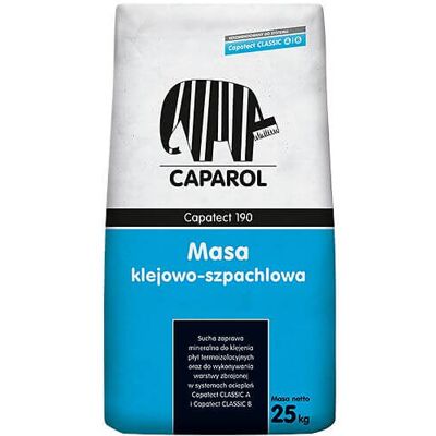Caparol Masa Klejowo Szpachlowa 190 Biała 25 kg Caparol Caparol Masa Klejowo Szpachlowa 190 Biała 25 kg Caparol