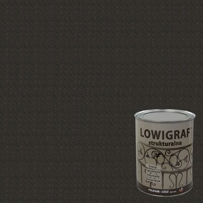 Polifarb Łódź Farba Lowigraf Czarna Strukturalna 0,8L Polifarb Łódź Polifarb Łódź Farba Lowigraf Czarna Strukturalna 0,8L Polifarb Łódź