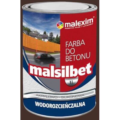 Malexim Farba Akrylowo-Silikonowa Malsilbet Czekoladowy 0,7L Malexim Malexim Farba Akrylowo-Silikonowa Malsilbet Czekoladowy 0,7L Malexim