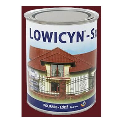 Polifarb Łódź Farba Lowicyn-Sx Czerwony Winny 0,8L Polifarb Łódź Polifarb Łódź Farba Lowicyn-Sx Czerwony Winny 0,8L Polifarb Łódź