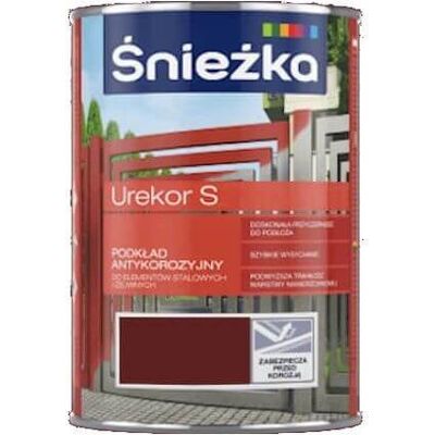 Śnieżka Farba Urekor S Czerwony Tlenkowy 5l Śnieżka Śnieżka Farba Urekor S Czerwony Tlenkowy 5l Śnieżka
