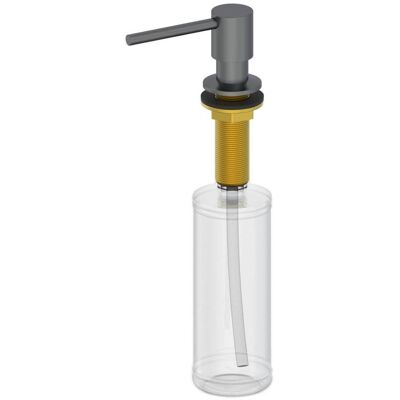 Emporia Dozownik Na Płyn Gun Metal 500ml 040175BN Emporia Emporia Dozownik Na Płyn Gun Metal 500ml 040175BN Emporia