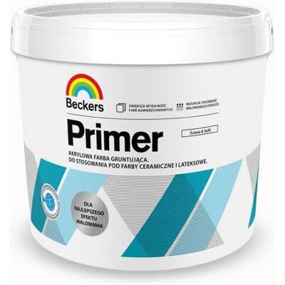 Beckers Farba Akrylowa Designer Primer Mat 10L Beckers Beckers Farba Akrylowa Designer Primer Mat 10L Beckers