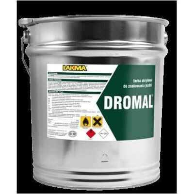 Lakma Farba Akrylowa Do Znakowania Jezdni Dromal 30Kg Żółty Lakma Lakma Farba Akrylowa Do Znakowania Jezdni Dromal 30Kg Żółty Lakma