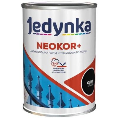 Jedynka Farba Antykorozyjna Neokor Plus Aluminium 1l Jedynka Jedynka Farba Antykorozyjna Neokor Plus Aluminium 1l Jedynka