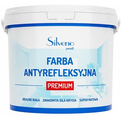 Silveno Farba Antyrefleksyjna Premium 10L Silveno Silveno Farba Antyrefleksyjna Premium 10L Silveno