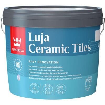 Tikkurila Farba Do Płytek Ceramicznych Luja Ceramic Tiles 2,7L Tikkurila Tikkurila Farba Do Płytek Ceramicznych Luja Ceramic Tiles 2,7L Tikkurila