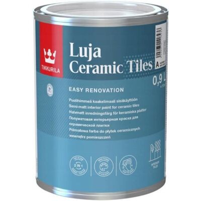 Tikkurila Farba Do Płytek Ceramicznych Luja Ceramic Tiles Baza A 0,9L Tikkurila Tikkurila Farba Do Płytek Ceramicznych Luja Ceramic Tiles Baza A 0,9L Tikkurila