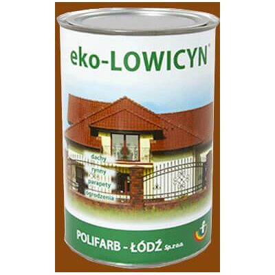 Polifarb Łódź Farba Eko Lowicyn Czerwony Tlenkowy 1L RAL 3009 Polifarb Łódź Polifarb Łódź Farba Eko Lowicyn Czerwony Tlenkowy 1L RAL 3009 Polifarb Łódź