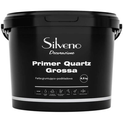 Silveno Farba Gruntująco-Podkładowa Decorazione Primer Quartz Grossa Silveno Silveno Farba Gruntująco-Podkładowa Decorazione Primer Quartz Grossa Silveno