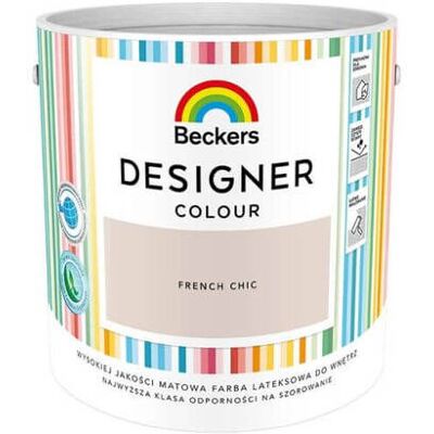 Beckers Farba Lateks Designer Colour French Chic 5L Beckers Beckers Farba Lateks Designer Colour French Chic 5L Beckers