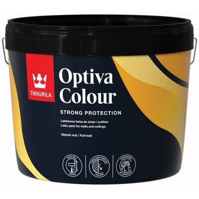 Tikkurila Farba Lateksowa Optiva Color Baza-AP 9L Tikkurila Tikkurila Farba Lateksowa Optiva Color Baza-AP 9L Tikkurila