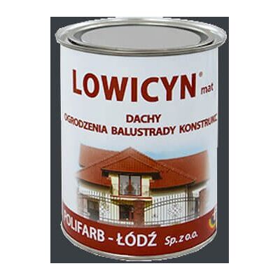 Polifarb Łódź Farba Lowicyn Grafitowa 0,8L Polifarb Łódź Polifarb Łódź Farba Lowicyn Grafitowa 0,8L Polifarb Łódź