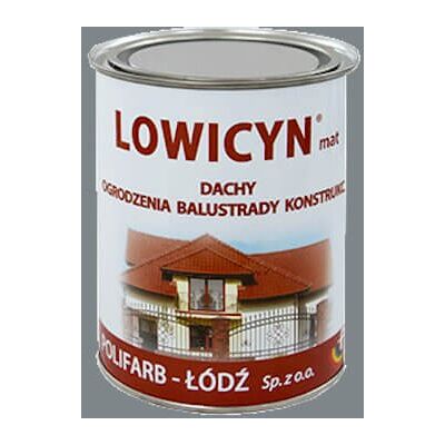 Polifarb Łódź Farba Lowicyn Szary Jasny RAL7046 0,8L Polifarb Łódź Polifarb Łódź Farba Lowicyn Szary Jasny RAL7046 0,8L Polifarb Łódź