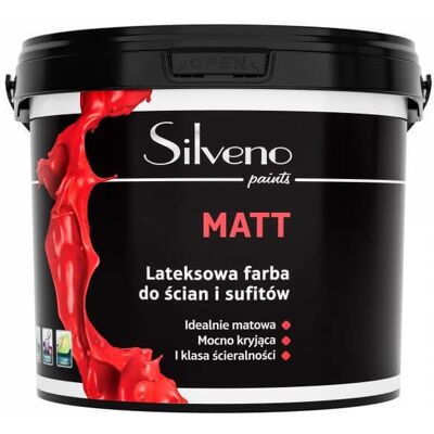 Silveno Farba Matt Baza 3 10L M310 Silveno Silveno Farba Matt Baza 3 10L M310 Silveno