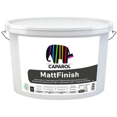 Caparol Farba Mattfinish Biały Mat 15 L 993143 Caparol Caparol Farba Mattfinish Biały Mat 15 L 993143 Caparol