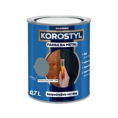 Korostyl Farba Na Metal Korostyl Stalowy 7064 0,7L Goldmurit Korostyl Farba Na Metal Korostyl Stalowy 7064 0,7L Goldmurit