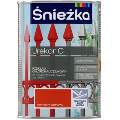 Śnieżka Farba Urekor C Czerwony Tlenkowy 0,8L Śnieżka Śnieżka Farba Urekor C Czerwony Tlenkowy 0,8L Śnieżka