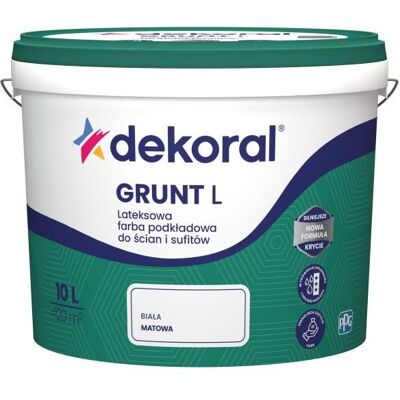 Dekoral Lateksowy Podkład 10L - Farba Dekoral Lateksowy Podkład 10L - Farba