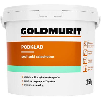 Goldmurit Grunt Pod Tynki Szlachetne 15 kg Goldmurit Goldmurit Grunt Pod Tynki Szlachetne 15 kg Goldmurit