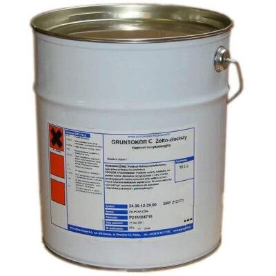 Coatings Podkład Antykorozyjny Gruntokor Żółto-Złocisty 10L Sigma Coatings Coatings Podkład Antykorozyjny Gruntokor Żółto-Złocisty 10L Sigma Coatings