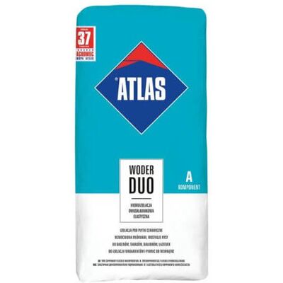 Atlas Hydroizolacja Dwuskładnikowa Woder Duo Składnik A 24Kg Atlas Atlas Hydroizolacja Dwuskładnikowa Woder Duo Składnik A 24Kg Atlas