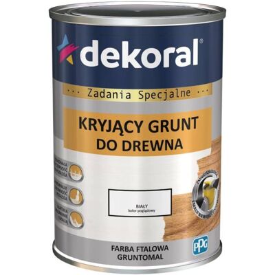 Dekoral Ftalowy Grunt Gruntomal Biały 5L Dekoral Dekoral Ftalowy Grunt Gruntomal Biały 5L Dekoral