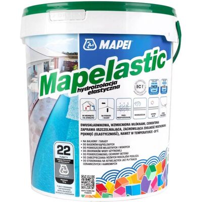 Mapei Izolacja Przeciwwodna A+B Mapelastic 16 kg Mapei Mapei Izolacja Przeciwwodna A+B Mapelastic 16 kg Mapei